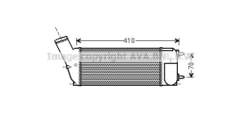 AVA QUALITY COOLING Интеркулер CNA4268